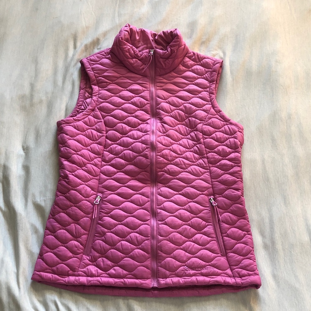Free Country Fuchsia Quilted Vest